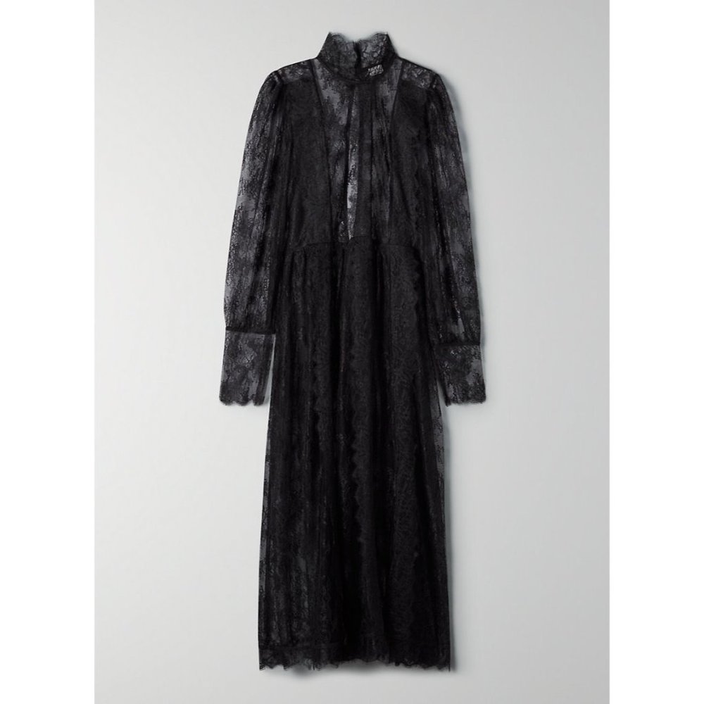 *BNWOT* Wilfred Le Fou “Plié” lace dress in black